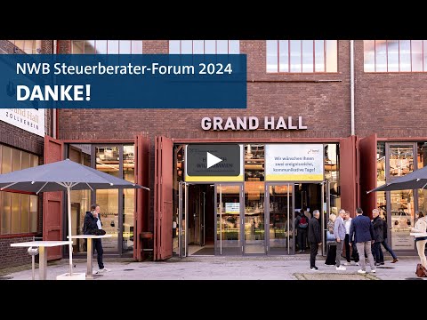Rückblick NWB Steuerberater-Forum 2024 auf dem Gelände des UNESCO-Welterbe Zollvereins in Essen