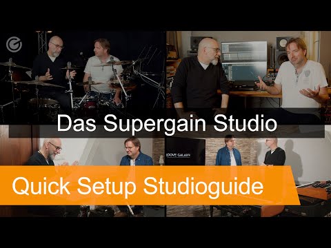 Tonstudio Equipment: Die SUPERGAIN Studiotour - SUPERGAIN TV 125
