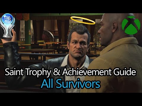 All Survivor Locations - Saint Trophy & Achievement Guide! Dead Rising Deluxe Remaster