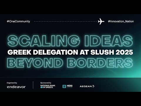 🇫🇮 2nd Greek Delegation to Slush: Greece Among the Top 5 Delegations Worldwide