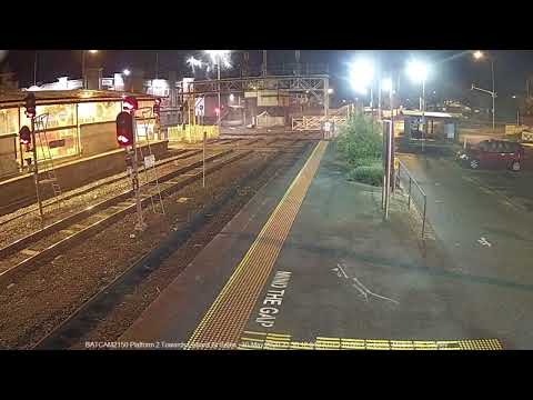 V/Line Vlocity Crash into the Lydiard Street Level Crossing Gates in Ballarat (May 2020)