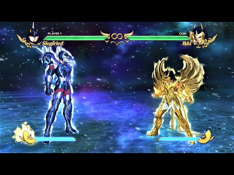Dubhe Siegfried vs Phoenix Ikki God Cloth (Hardest AI) - Saint Seiya: Soldiers' Soul