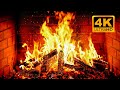 Cozy Fireplace 4K 12 HOURS Fireplace With Crackling Fire Sounds Fireplace Ambience