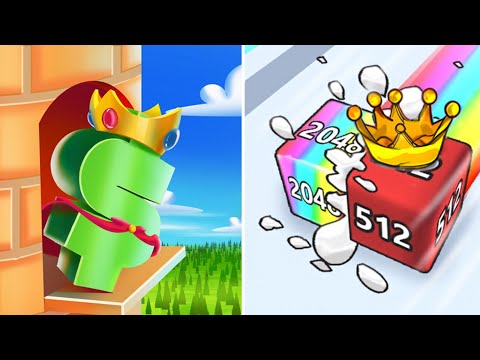 Digit Shooter VS Jelly Run 2048 - Android iOS Gameplay #8 EP8