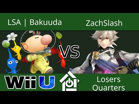 THGW 11/08/2016 - LSA | Bakuuda (Olimar) vs ZachSlash (Corrin) - Smash 4 Losers Quarters