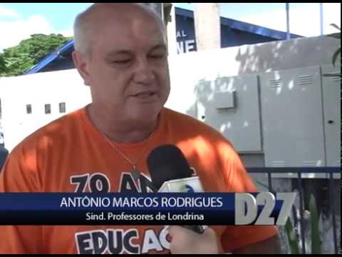 Professores da rede estadual entraram novamente em greve. 14-03-17