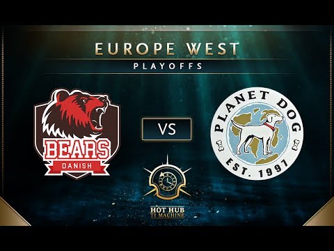 Danish Bears vs Planet Dog Game 1 - TI7: EU Regional Qualifiers Playoffs - @ODPixel @Merlini