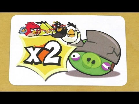  Angry Birds Card Game (relatively complicated) by JunkFoodTasterDotCom