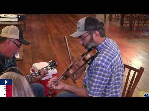Jam 1S Inside The Hall - "Road to Columbus" - Marty Elmore" - 2021 Bowie (Texas) Fiddle Contest