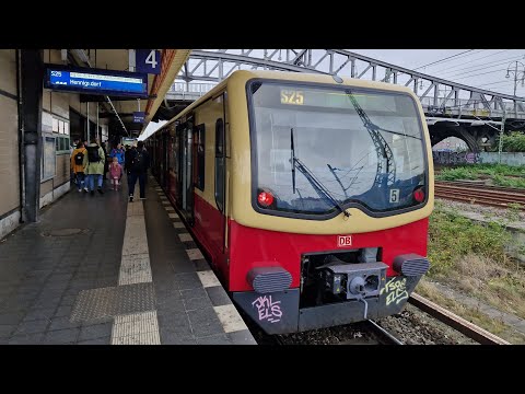 Mitfahrt in der S25 von Hennigsdorf bis Berlin Bornholmer Straße in der BR 481 Mod 204-6