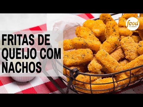 FRITAS DE QUEIJO COM NACHOS | COZINHA FOOD NETWORK