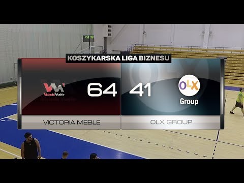 Victoria Meble vs OLX Group - VI kolejka - Poznań - Koszykarska Liga Biznesu