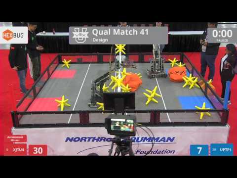 2017 VEXU Design Q41 - XJTU4 vs UPTP1 - 35 to 19