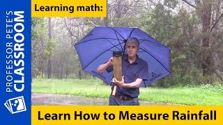 Learn How to Measure Rainfall