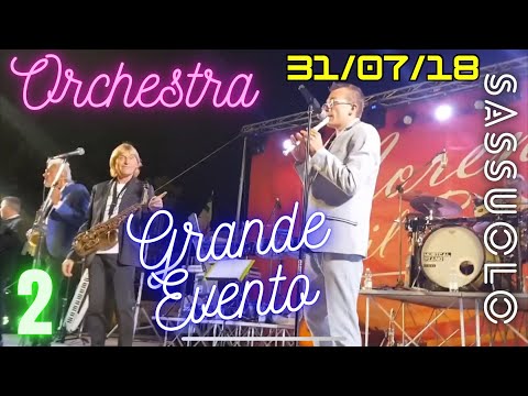 LA SFIDA DEI SAX/ASSOLO FIORENZO TASSINARI/POLKISSIMA - ORCHESTRA GRANDE EVENTO 31/07/18 SALUZZO