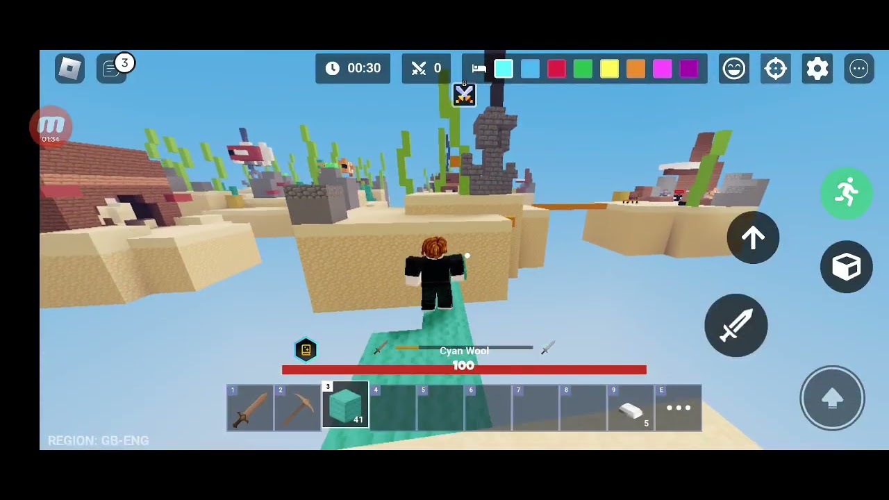 roblox bedwars but I'm bad