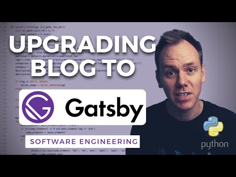 Gatsby Blog from Wordpress HTML via Python | Software Engineering