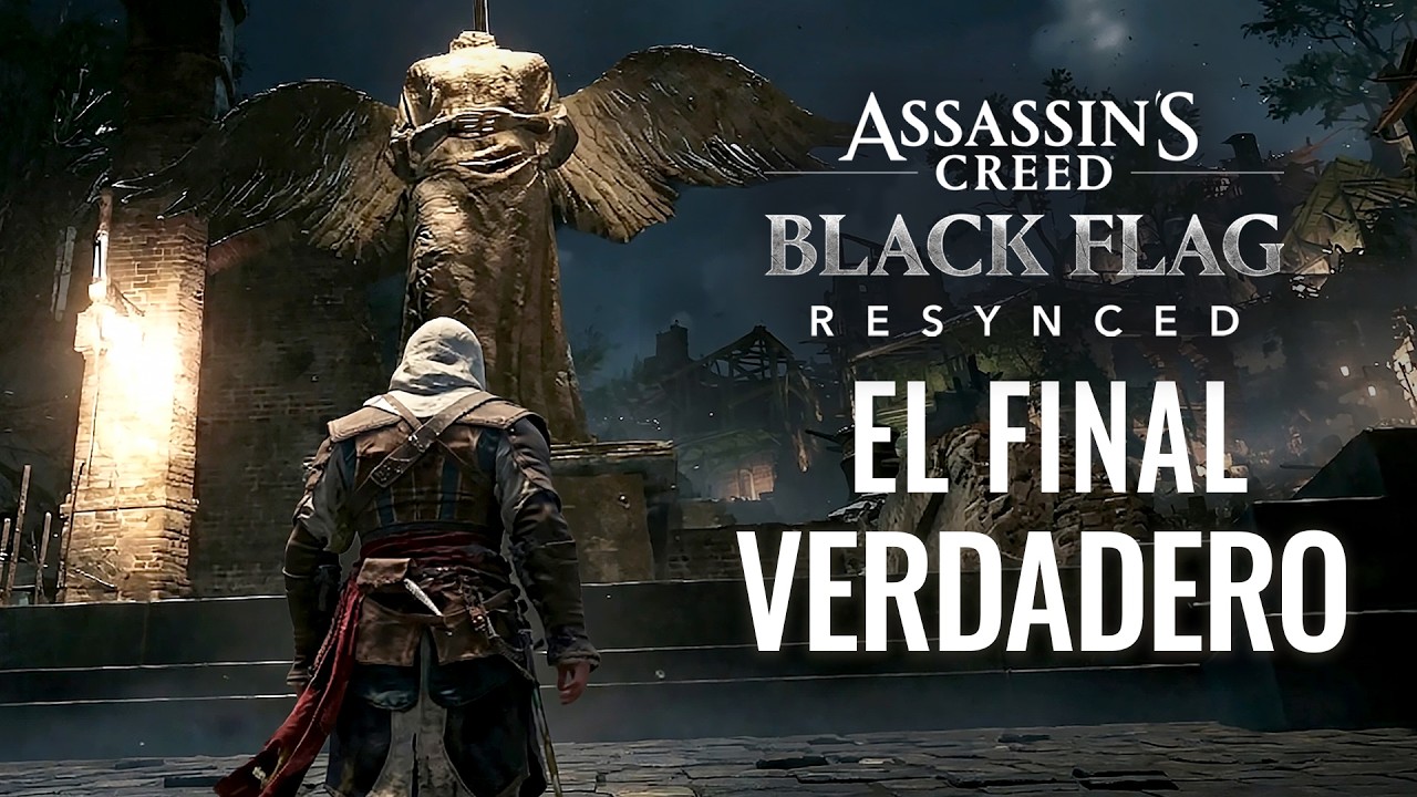 ASSASSIN'S CREED BLACK FLAG RESYNCED - EL FINAL SECRETO Y VERDADERO DEL JUEGO
