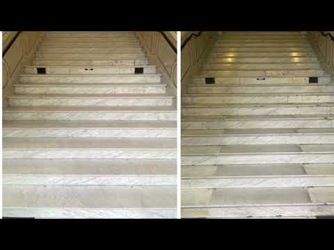 ✅✅  Marmortreppe renovieren und aufarbeiten - schleifen, reinigen und reparieren   Stein-Doktor