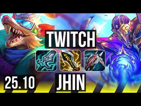 TWITCH & Rakan vs JHIN & Neeko (ADC) | EUW Diamond | 25.10