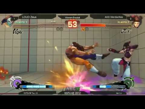 WeirdoNeo (juri) vs LOUD Zeus (Vega) - NEC 13 - SUPER STREET FIGHTER 4 AE Ver 2012