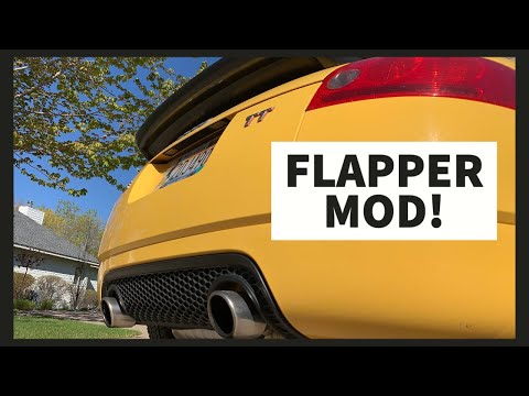 Mk1 Audi TT 3.2 Flapper Mod Before & After Start Up & Revs!
