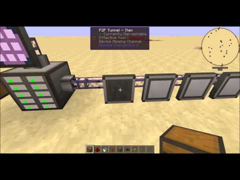 AE2 P2P Tunnel Crafting