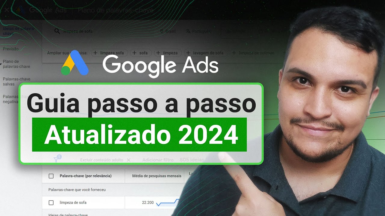 Como usar o PLANEJADOR de PALAVRA-CHAVE do GOOGLE ADS