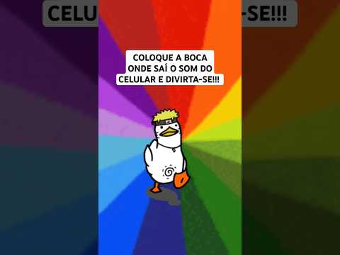 Coloque a BOCA onde SAI o SOM do CELULAR e DIVIRTA-SE #shorts #shortsviral