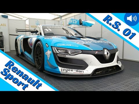 Renault Sport R.S. 01 Trophy - Revs, flames and race!