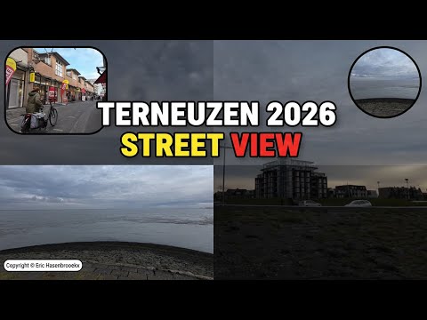 Cycling Through Terneuzen 2026 | Street View Tour
