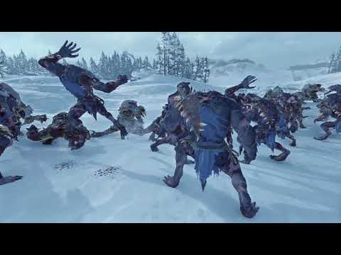 Fimir Warriors VS Skin Wolves (Armoured) | Total War: Warhammer 2