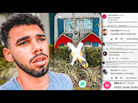 HORA DE EXCLUIR O CHARIZARD SHINY 100% O QUE VOCÊS DECIDIRAM... - POKEMON GO | Cris |