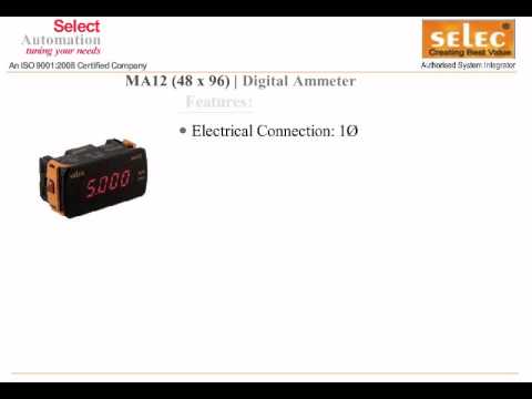 Selec ma12 digital ammeter