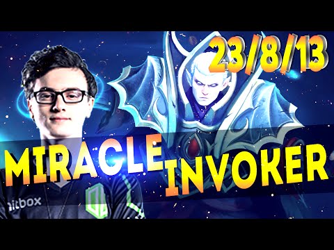 Miracle SOLO! Invoker с Hurricane Pike и Mjollnir! | ROAD to 10K MMR