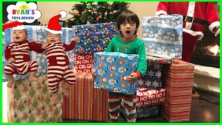 Christmas Morning 2016 Opening Presents with Ryan 