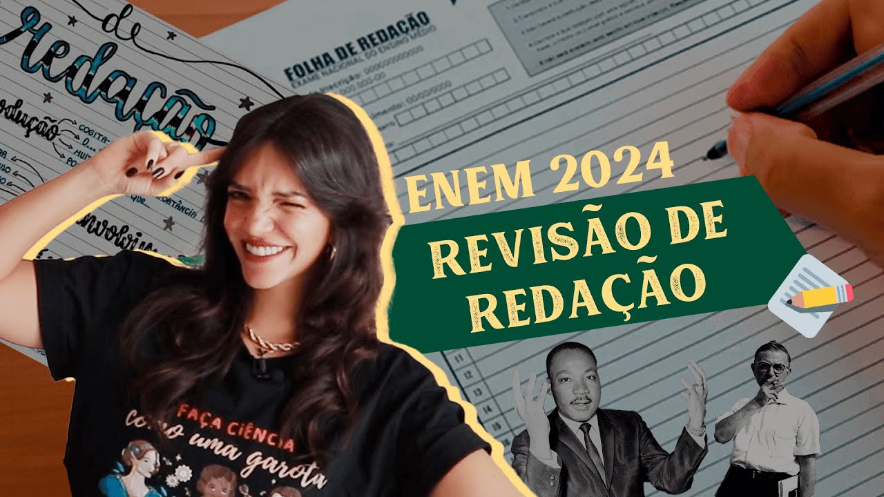 ÚLTIMA REVISÃO DE REDAÇÃO PRO ENEM 2024! (Débora Aladim)