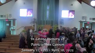 PATRICIA A CANNON FUNERAL