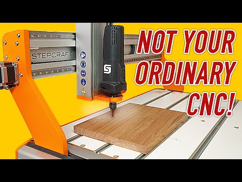This new CNC can do things others can't! Check out the amazing Stepcraft M-Series!