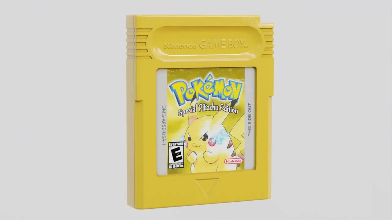 Nintendo Game Boy Color GBC Modello 3D