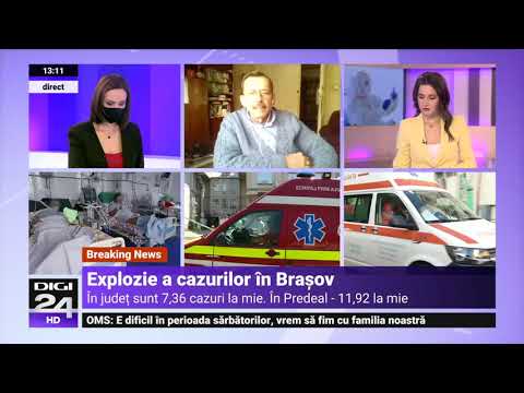 Record de pacienți COVID la ATI. Peste 1.200 de bolnavi în stare gravă