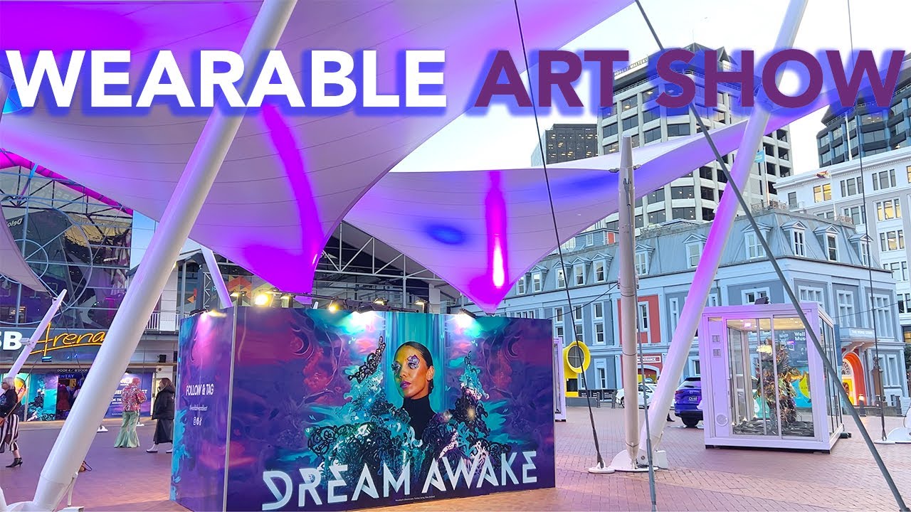 Feel the atmosphere around The World of WearableArt Show.