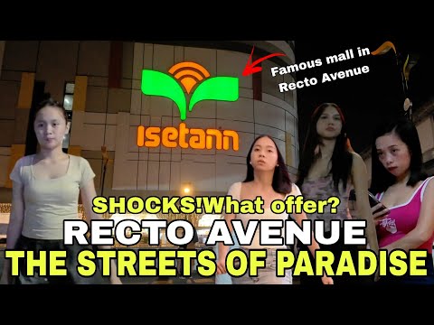 SHOCKS! WHAT OFFER?THE ISETANN RECTO PARADISE IN MANILA PHILIPPINES BY NIGHT WALK TOUR IN [4K] PH🇵🇭
