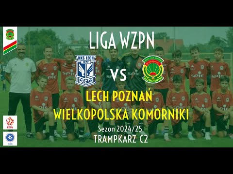 10 kolejka 1 połowa Liga WZPN Lech Poznań vs Wielkopolska Komorniki