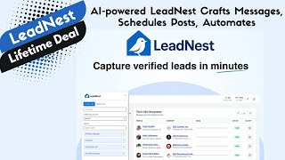 LeadNest Lifetime Deal - Simplify LinkedIn Lead Generation In a Smarter Way