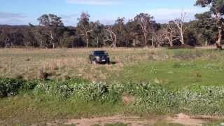 preview picture of video 'Bush Bashing in an 07 Toyota HiLux'