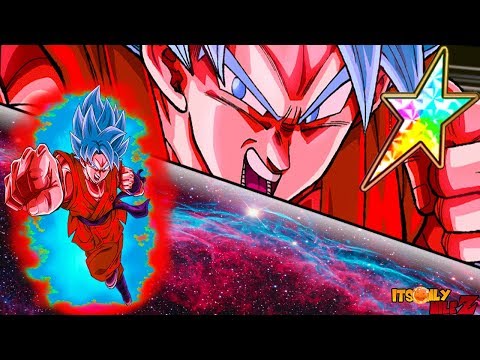 Dokkan Battle - SSBKK Goku 100% Potential System vs Angel Golden Frieza!
