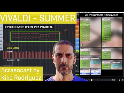 Vivaldi: Summer, with SYNCHRON-ized Special Editions Volume 1 & 1 Plus, by Kiko Rodriguez