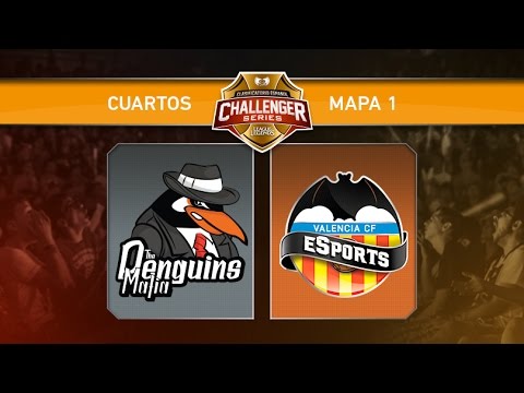 Penguins Mafia VS Valencia CF eSports - Mapa 1 - Clasificatorio Español Challenger Series - Cuartos