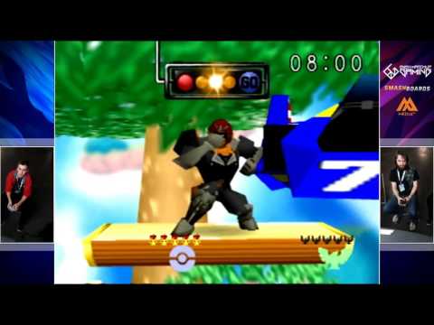 GOML 2016 - Janco (Pikachu) vs SuPeRbOoMfAn (Falcon) - Smash 64 Winners Bracket